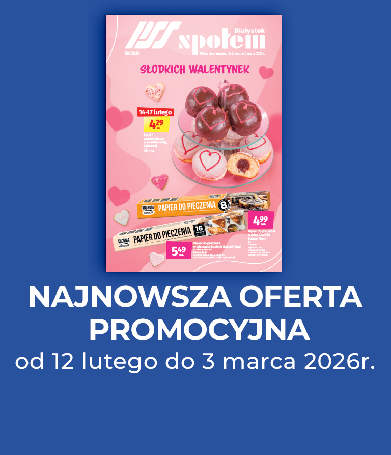 plakat informujący o&nbsp;nowej gazetce promocyjnej 
